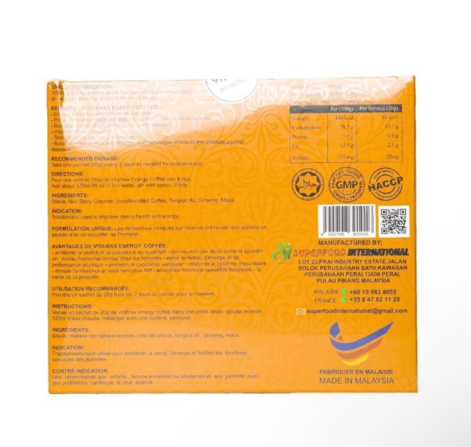 Vitamax Coffee – Energy & Performance Blend - Image 3